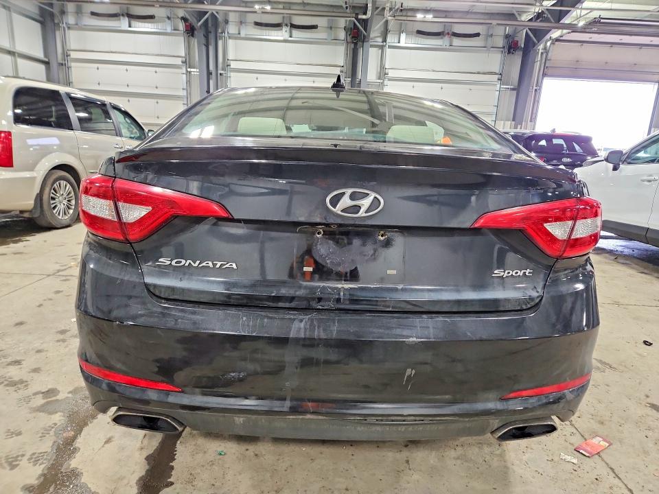 2017 Hyundai Sonata VIN 5NPE34AF7HH488532 COPART salvage auction — VANDALISM, Mn - Cert Of Title-Prior Salvage, sold $1,600 on 2026-07-09 (photo 6)