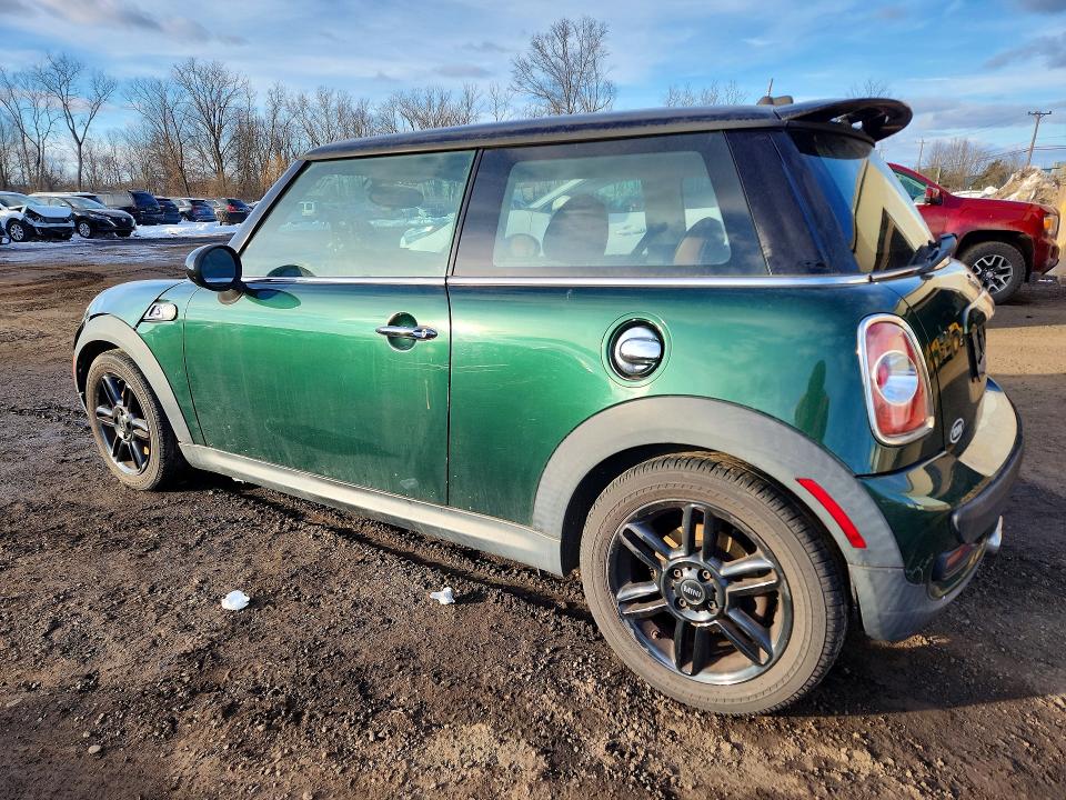2013 Mini Cooper VIN WMWSV3C53DT393996 COPART salvage auction — FRONT END, Ct - Cert Of Title-Parts Only Salva, sold $450 on 2026-07-28 (photo 2)