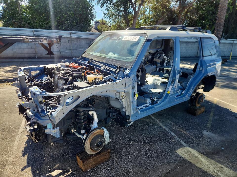 2024 Toyota Land cruiser VIN JTEABFAJ8RK015321 COPART salvage auction — Stripped, CA - SALVAGE CERTIFICATE, sold $10,200 on 2026-05-05 (photo 1)