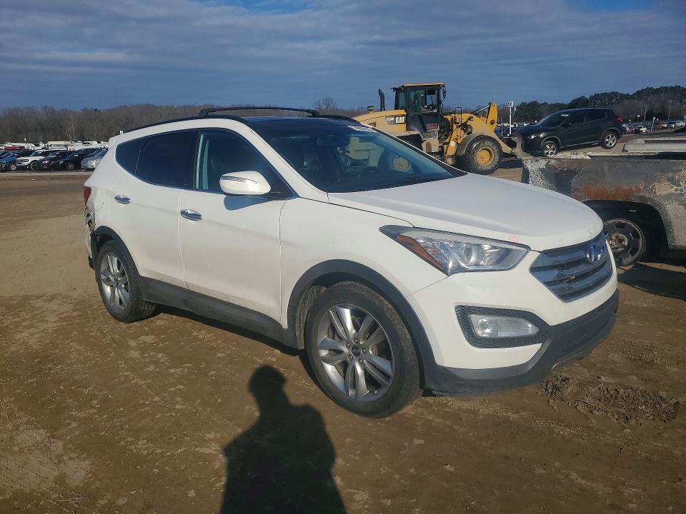 2015 Hyundai Santa fe VIN 5XYZWDLA5FG258387 COPART salvage auction — REAR END, Ar - Cert Of Title-Salvage, sold $1,000 on 2026-07-08 (photo 4)