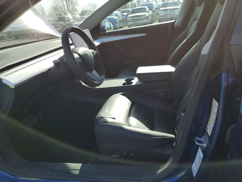 2023 Tesla Model 3 VIN 5YJ3E1EA5PF605553 COPART salvage auction — SIDE, Or - Lien Papers Salvage, sold $325 on 2026-07-22 (photo 7)
