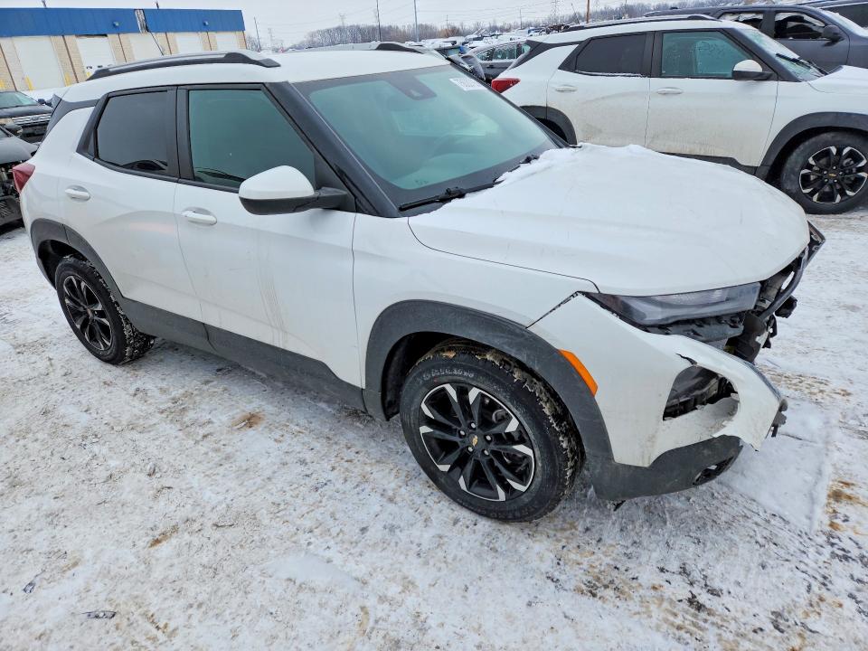 2021 Chevrolet Trailblazer VIN KL79MPS26MB173497 COPART salvage auction — FRONT END, Mi - Cert Of Title-Salvage Vehicle, sold $2,550 on 2026-07-21 (photo 4)