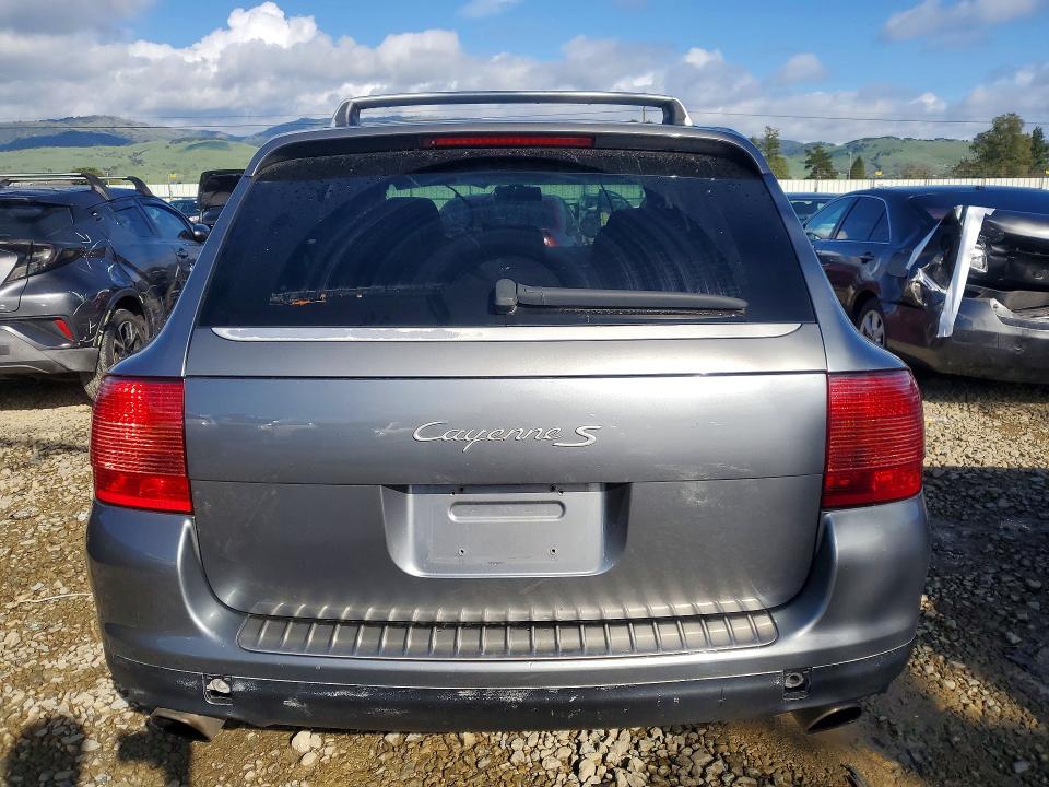 2004 Porsche Cayenne VIN WP1AB29P64LA65433 COPART salvage auction — STRIPPED, Ca - Salvage Acquisition Billofsale, sold $525 on 2026-07-28 (photo 6)