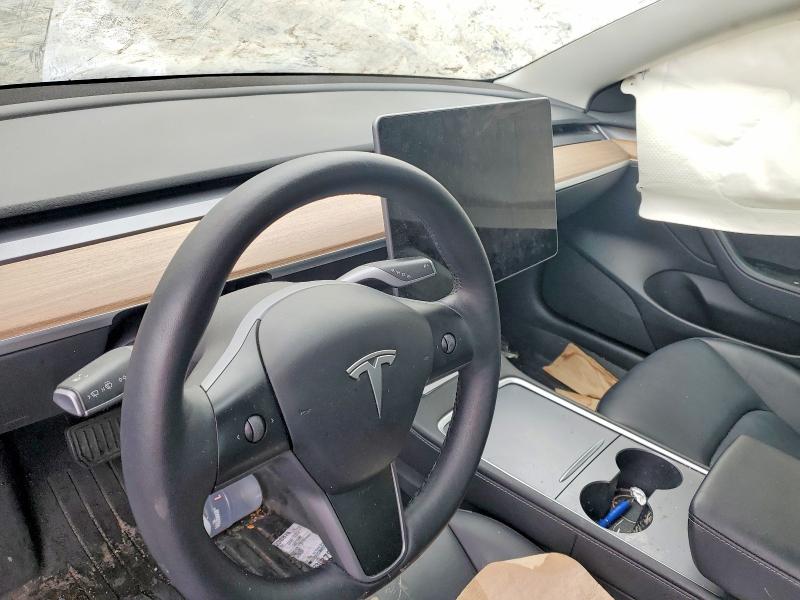 2023 Tesla Model 3 VIN 5YJ3E1EA4PF700170 COPART salvage auction — SIDE, Nj - Cert Of Title-Salvage, sold $150 on 2026-07-14 (photo 9)