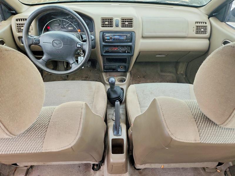 1998 Mazda Protege VIN JM1BC1418W0179387 COPART salvage auction — FRONT END, Md - Cert Of Salvage > 75% Damage, sold $250 on 2026-07-14 (photo 8)