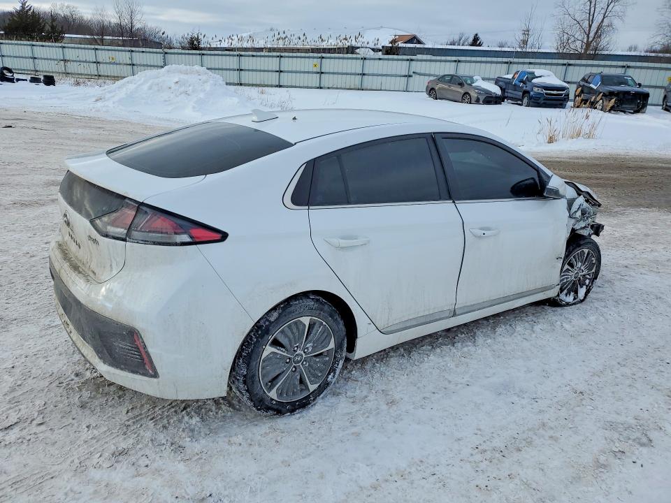 2021 Hyundai Ioniq VIN KMHC75LD8MU260015 COPART salvage auction — FRONT END, Oh - Cert Of Title-Salvage, sold $3,750 on 2026-07-06 (photo 3)