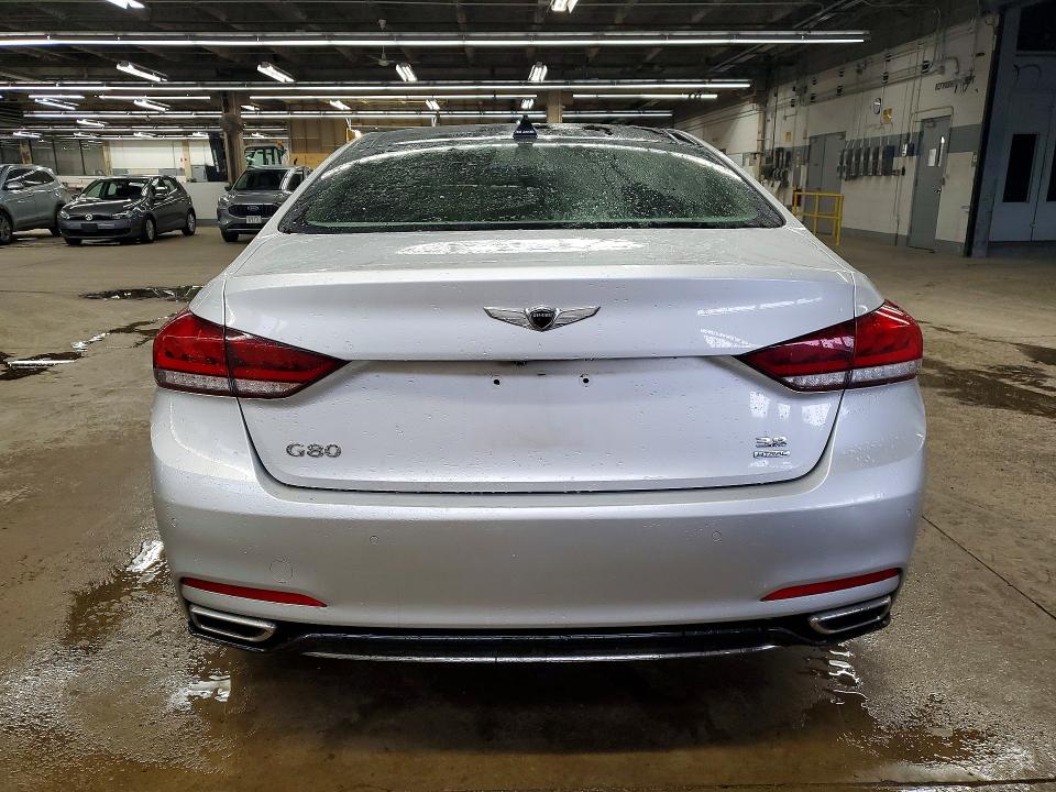 2018 Genesis G80 VIN KMHGN4JE4JU230387 COPART salvage auction — MECHANICAL, IL - CERTIFICATE OF TITLE, sold $4,800 on 2026-07-09 (photo 6)