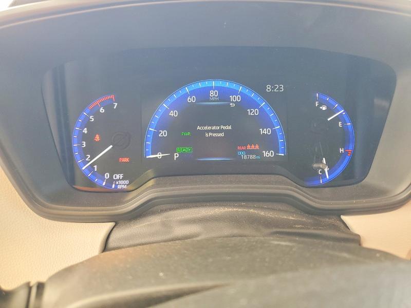 2021 Toyota Corolla VIN JTDEAMDE9MJ035264 COPART salvage auction — REAR END, TX - SALVAGE VEHICLE TITLE, sold $7,800 on 2026-07-31 (photo 9)