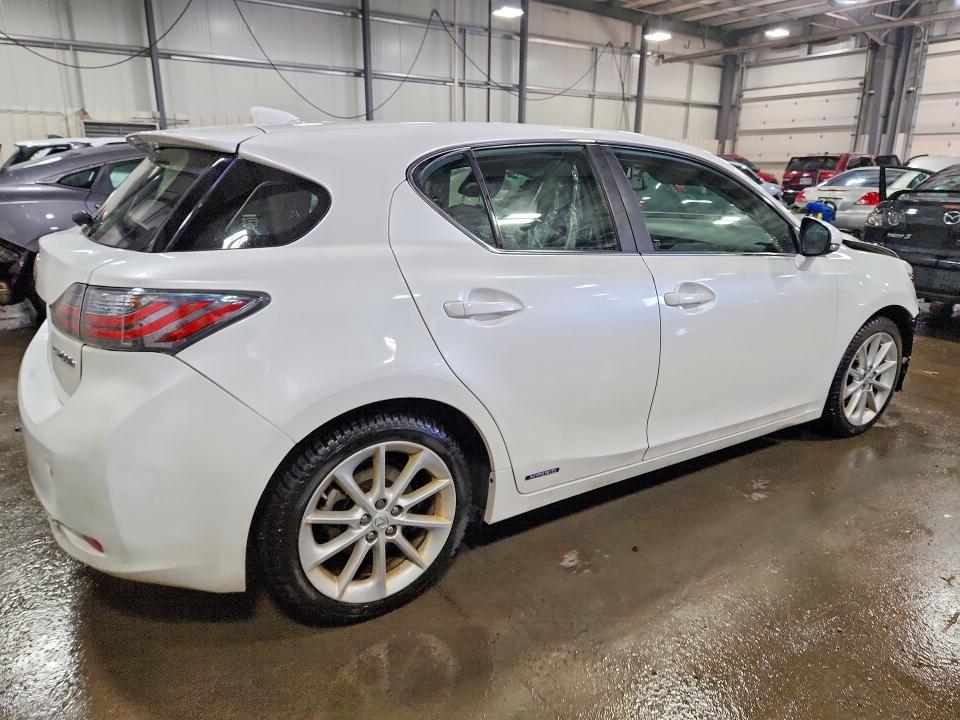 2013 Lexus Ct VIN JTHKD5BH5D2129499 COPART salvage auction — FRONT END, Mn - Cert Of Title-Prior Salvage, sold $300 on 2026-07-21 (photo 3)