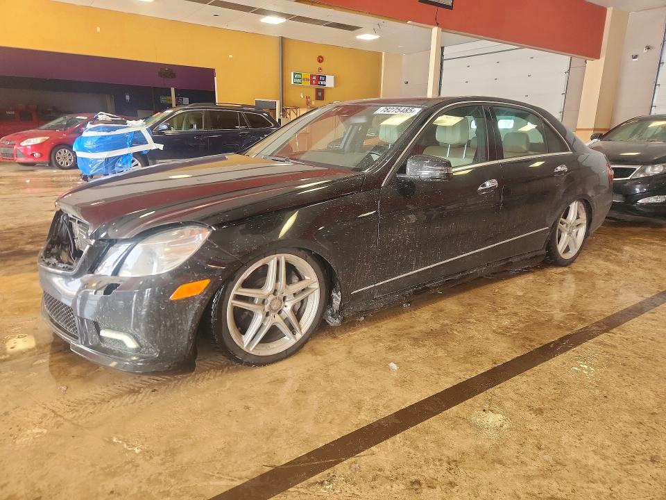 2011 Mercedes-benz E-class VIN WDDHF9AB5BA356484 COPART salvage auction — FRONT END, RI - CERT OF TITLE-SALVG PARTS ONLY, sold $1,200 on 2026-08-04 (photo 1)