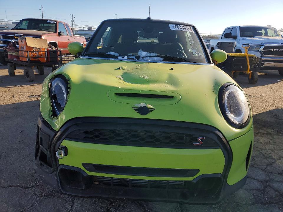 2023 Mini Cooper VIN WMW43DL00P3P46997 COPART salvage auction — FRONT END, Pa - Cert Of Title, sold $3,300 on 2026-08-11 (photo 5)