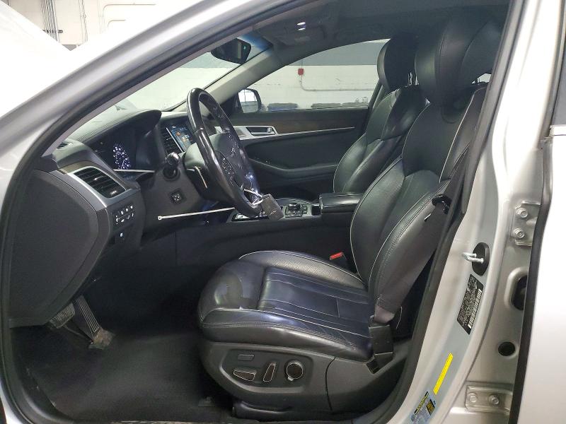2018 Genesis G80 VIN KMHGN4JE4JU230387 COPART salvage auction — MECHANICAL, IL - CERTIFICATE OF TITLE, sold $4,800 on 2026-07-09 (photo 7)
