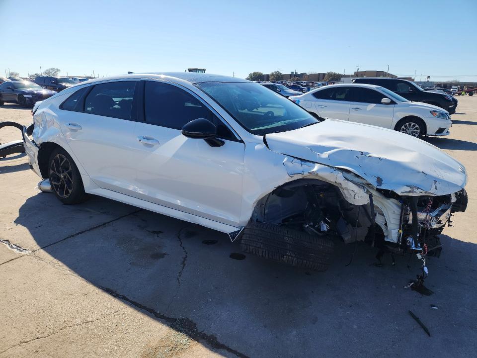 2026 Kia K5 VIN KNAG64J79T5409814 COPART salvage auction — FRONT END, Tx - Certificate Of Title, sold $7,300 on 2026-07-02 (photo 4)