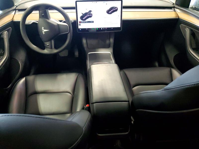2022 Tesla Model y VIN 7SAYGDEE7NA014464 COPART salvage auction — FRONT END, Nc - Salvage Certificate Of Title, sold $10,200 on 2026-07-02 (photo 8)