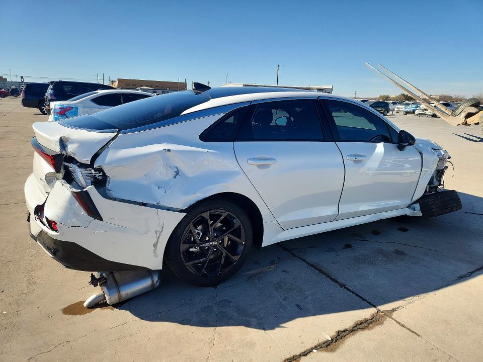 2026 Kia K5 VIN KNAG64J79T5409814 COPART salvage auction — FRONT END, Tx - Certificate Of Title, sold $7,300 on 2026-07-02 (photo 3)