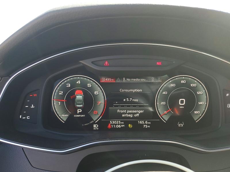 2023 Audi A6 VIN WAUE3BF29PN054165 COPART salvage auction — FRONT END, Ks - Cert Of Title-Salvage, sold $20,000 on 2026-07-08 (photo 9)