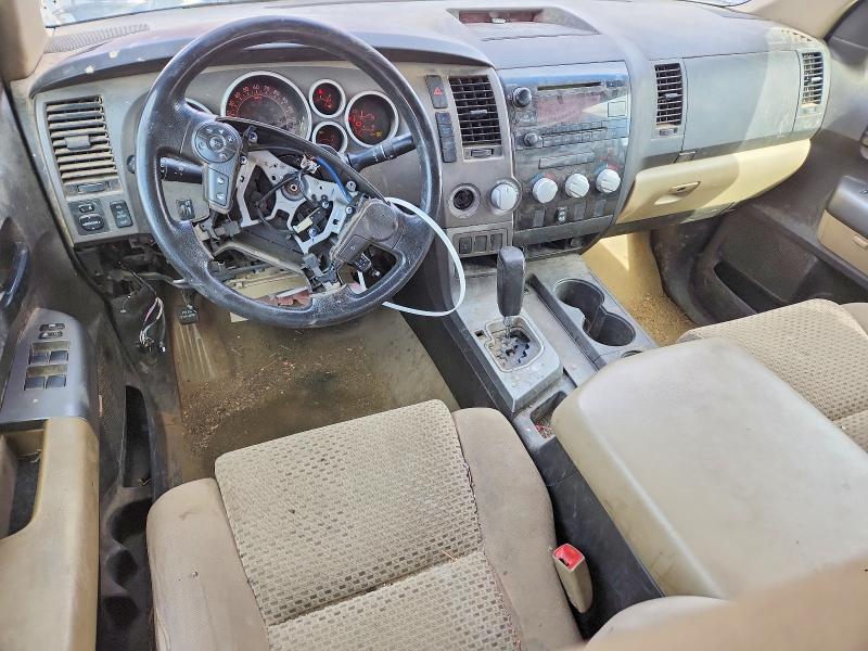 2010 Toyota Tundra VIN 5TFUW5F17AX099910 COPART salvage auction — FRONT END, Ut - Salvage Certificate, sold $2,300 on 2026-07-10 (photo 8)