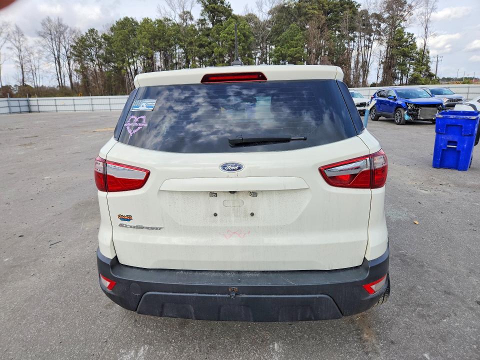 2021 Ford Ecosport VIN MAJ3S2FE9MC434840 COPART salvage auction — REAR END, Nc - Salvage Certificate Of Title, sold $2,250 on 2026-07-02 (photo 6)
