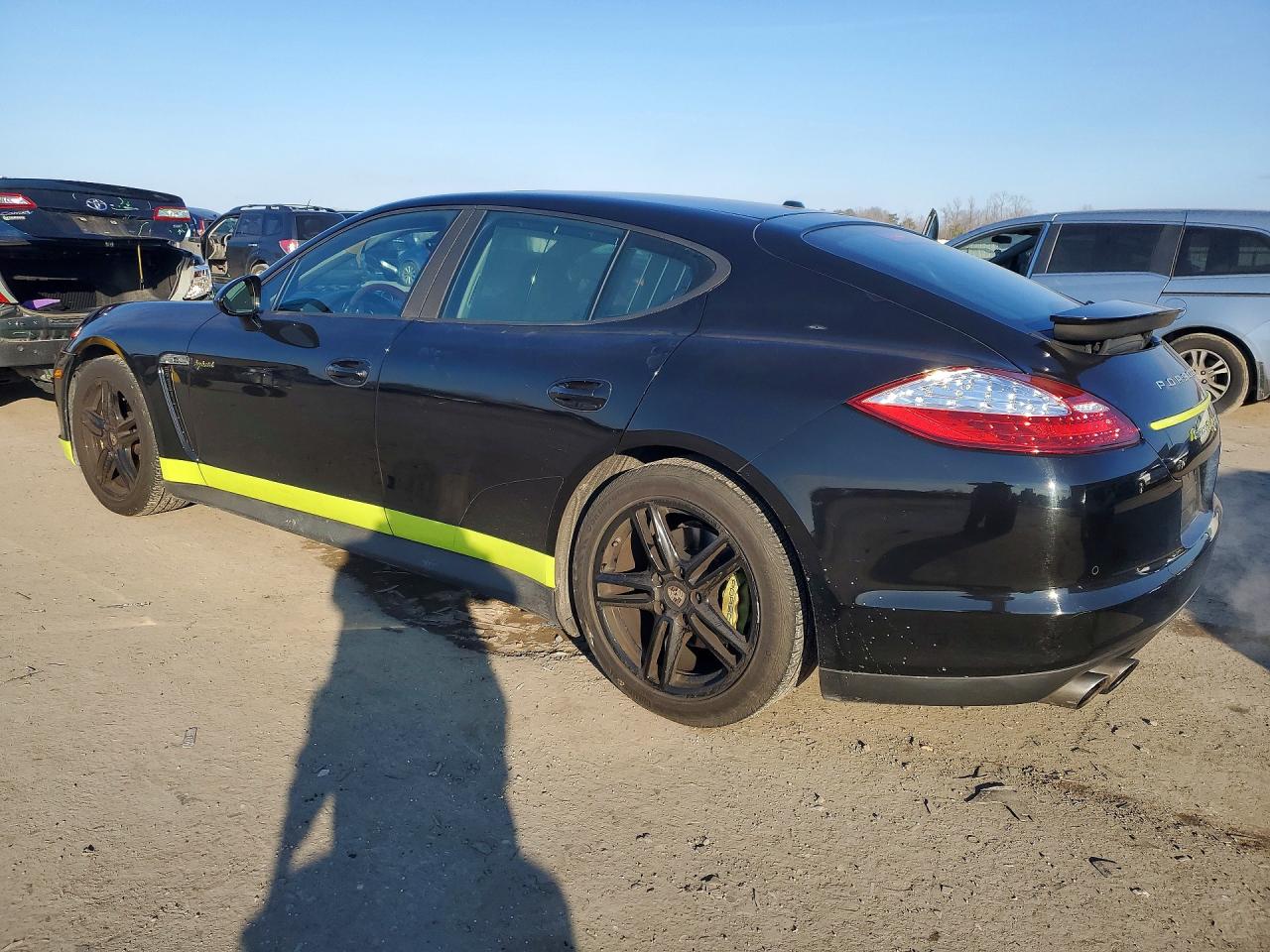 2012 Porsche Panamera VIN WP0AD2A70CL045202 COPART salvage auction — Undercarriage, VA - CERTIFICATE OF TITLE, sold $4,200 on 2026-03-25 (photo 2)