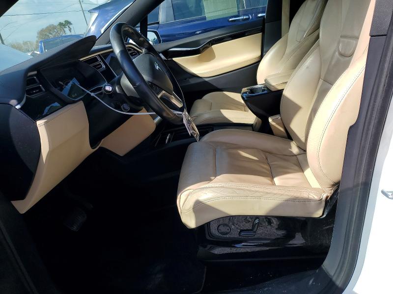 2016 Tesla Model x VIN 5YJXCDE26GF026637 COPART salvage auction — FRONT END, FL - CERT OF TITLE SLVG REBUILDABLE, sold $3,000 on 2026-07-24 (photo 7)