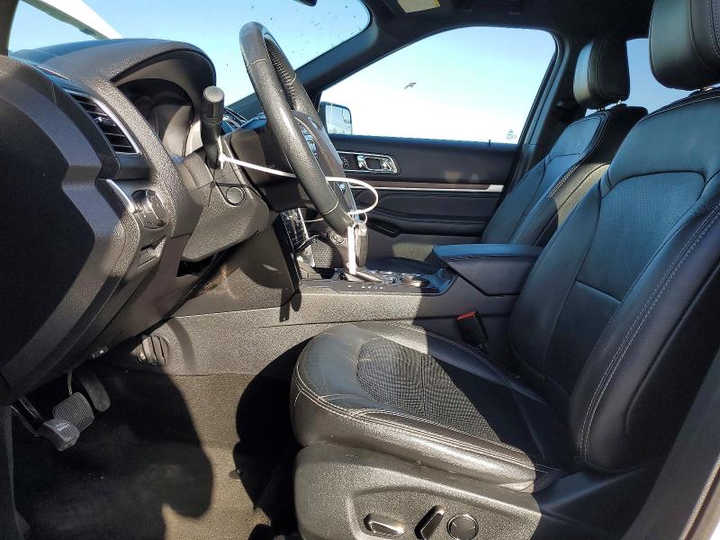 2018 Ford Explorer VIN 1FM5K7FH9JGA69022 COPART salvage auction — FRONT END, Ca - Salvage Certificate, sold $3,900 on 2026-07-02 (photo 7)