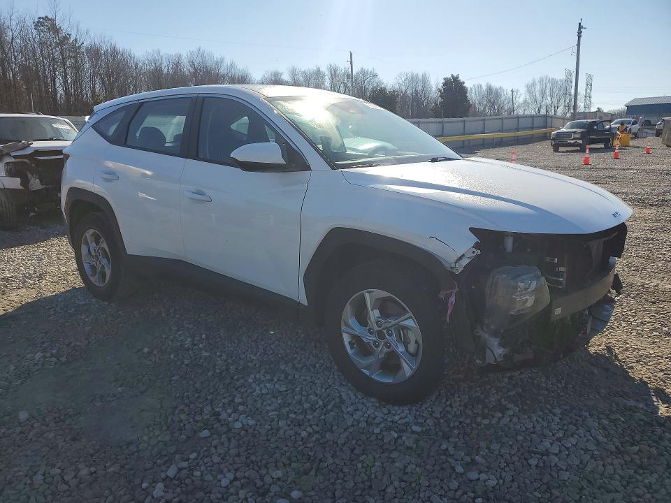 2024 Hyundai Tucson VIN 5NMJACDEXRH375884 COPART salvage auction — FRONT END, Tn - Salvage Certificate, sold $7,300 on 2026-07-09 (photo 4)