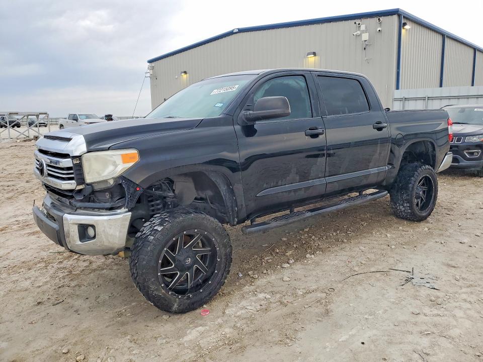 2016 Toyota Tundra VIN 5TFEM5F10GX105310 COPART salvage auction — FRONT END, Tx - Salvage Vehicle Title, sold $5,500 on 2026-07-02 (photo 1)