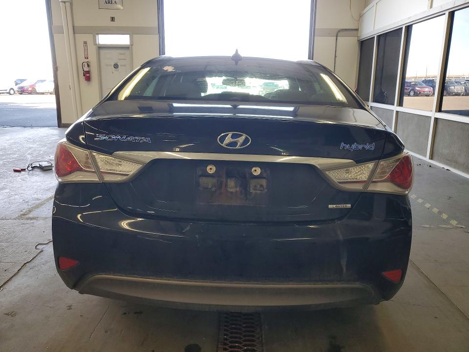 2015 Hyundai Sonata hybrid VIN KMHEC4A43FA125384 COPART salvage auction — INTERIOR BURN, Wa - Bill Of Sale, sold $375 on 2026-07-17 (photo 6)