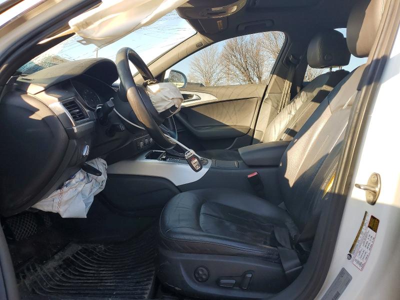 2012 Audi A6 VIN WAUGGAFC8CN137418 COPART salvage auction — FRONT END, Oh - Cert Of Title-Salvage, sold $425 on 2026-07-10 (photo 7)