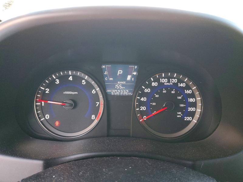 2014 Hyundai Accent VIN KMHCT5AE8EU166371 COPART salvage auction — FRONT END, Other, sold $625 on 2026-07-16 (photo 9)