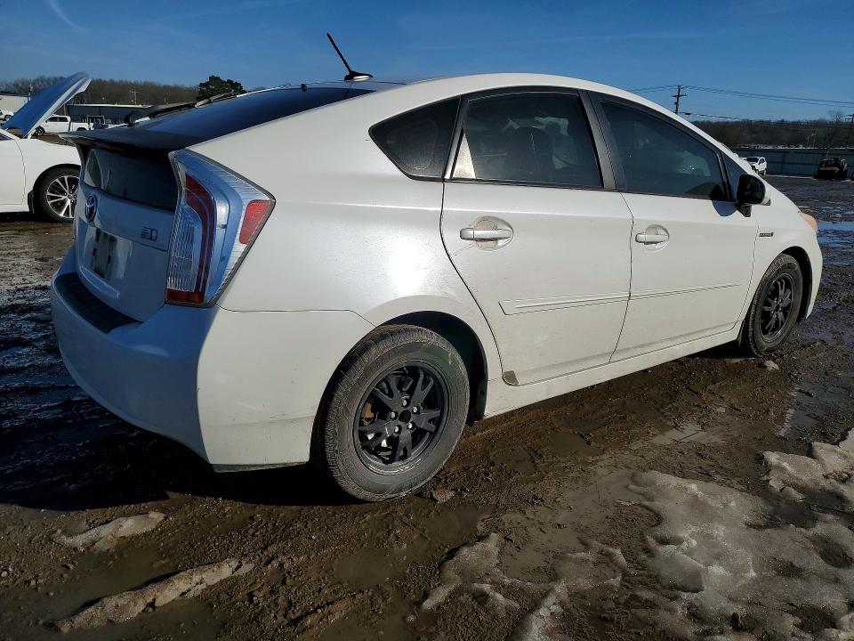 2013 Toyota Prius VIN JTDKN3DUXD5550484 COPART salvage auction — FRONT END, Ar - Certificate Of Title, sold $1,100 on 2026-07-27 (photo 3)