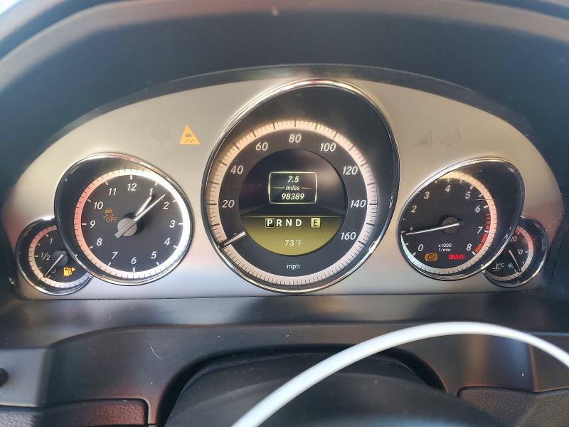 2012 Mercedes-benz E-klasse VIN WDDKK5KF0CF154460 COPART salvage auction — MECHANICAL, Salvage Title, sold $950 on 2026-07-22 (photo 9)