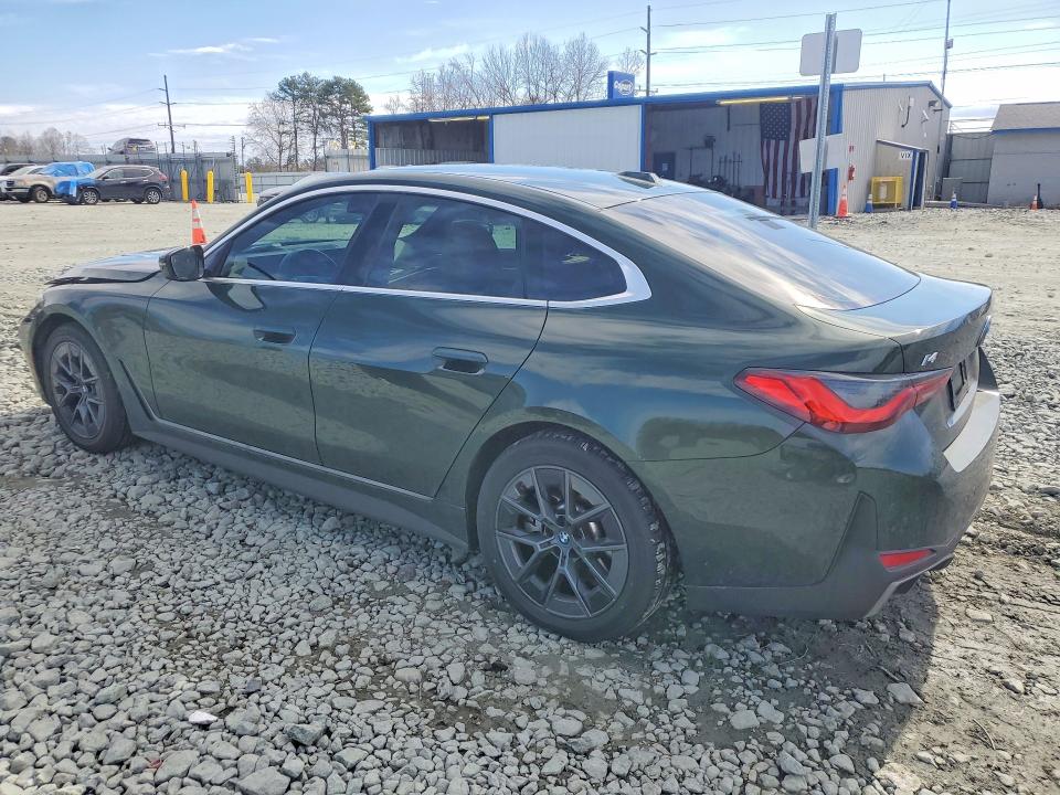 2023 BMW I4 VIN WBY43AW01PFR46491 COPART salvage auction — FRONT END, Nc - Salvage Certificate Of Title, sold $12,000 on 2026-07-29 (photo 2)