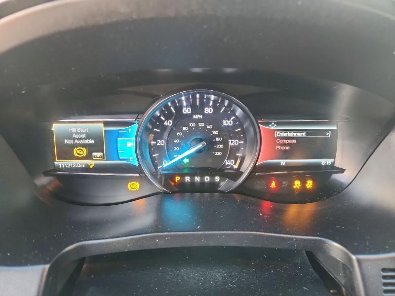 2019 Ford Explorer VIN 1FM5K8D8XKGA61392 COPART salvage auction — FRONT END, Ky - Bill Of Sale/Part Only/No Titl, sold $1,450 on 2026-07-02 (photo 9)