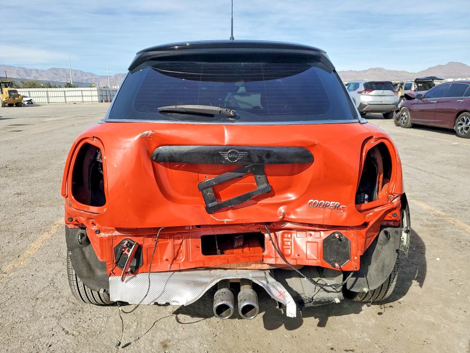 2021 Mini VIN WMWXU9C07M2P23287 COPART salvage auction — REAR END, Salvage Title, sold $6,400 on 2026-07-16 (photo 6)