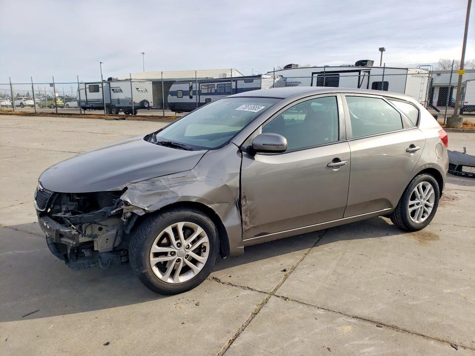 2012 Kia Forte VIN KNAFU5A2XC5514132 COPART salvage auction — FRONT END, Salvage Title, sold $850 on 2026-07-20 (photo 1)