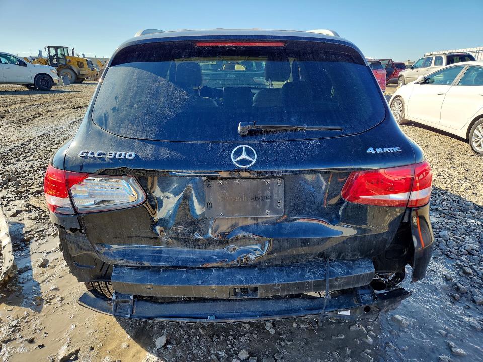2016 Mercedes-benz Glc VIN WDC0G4KB9GF059471 COPART salvage auction — REAR END, WI, sold $4,400 on 2026-08-10 (photo 6)