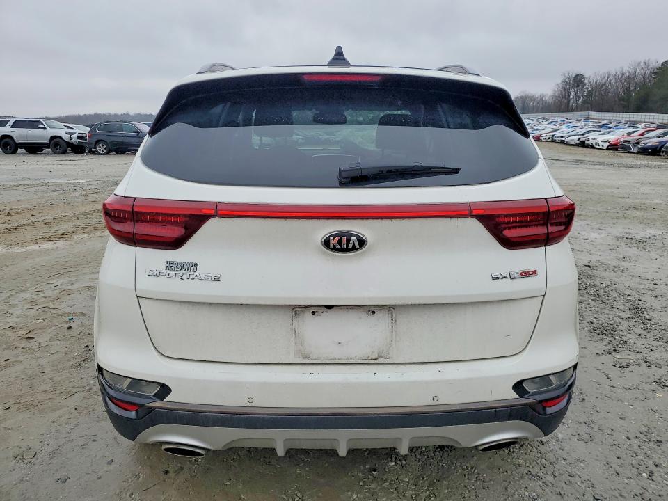 2021 Kia Sportage VIN KNDPRCA64M7877628 COPART salvage auction — FRONT END, Md - Cert Of Salvage > 75% Damage, sold $525 on 2026-07-29 (photo 6)