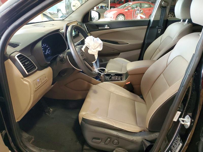 2020 Hyundai Tucson VIN KM8J3CAL2LU223817 COPART salvage auction — FRONT END, Ri - Salvage Certificate Of Title, sold $5,400 on 2026-07-14 (photo 7)