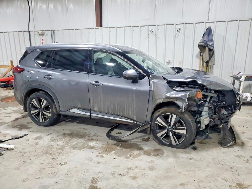 2023 Nissan Rogue VIN JN8BT3DD1PW306506 COPART salvage auction — FRONT END, Salvage Title, sold $3,000 on 2026-07-22 (photo 4)