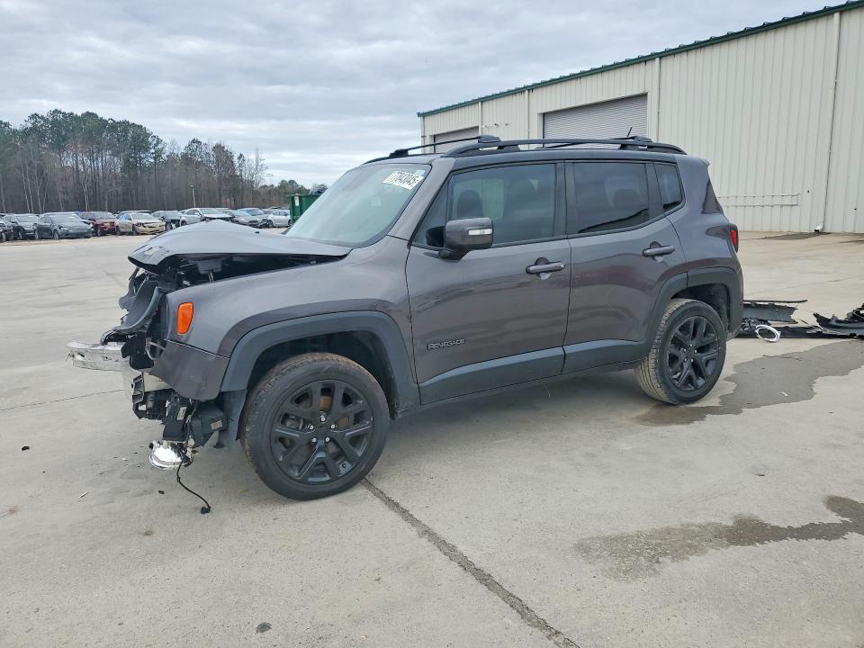 2016 Jeep Renegade VIN ZACCJBBT5GPC99826 COPART salvage auction — FRONT END, SC - CERT OF TITLE-SALVAGE, sold $375 on 2026-07-24 (photo 1)
