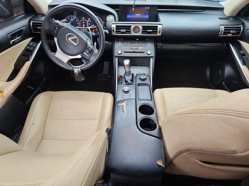 2015 Lexus Is VIN JTHBF1D27F5045536 COPART salvage auction — FRONT END, Salvage Title, sold $1,650 on 2026-07-10 (photo 8)