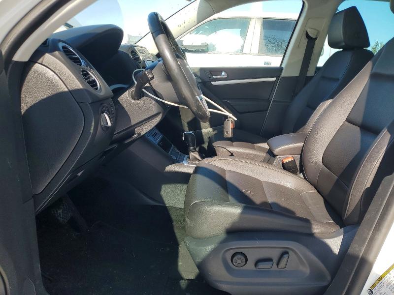 2017 Volkswagen Tiguan VIN WVGMV7AX8HK004252 COPART salvage auction — REAR END, On - Bill Of Sale - Parts Only, sold $2,000 on 2026-07-02 (photo 7)