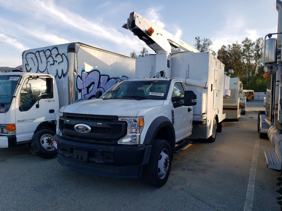2022 Ford VIN 1FDUF5GN9NEG19412 COPART salvage auction — FRONT END, Ca - Dis/Dlr/Exp Only Clean Title, sold $48,500 on 2026-07-28 (photo 1)