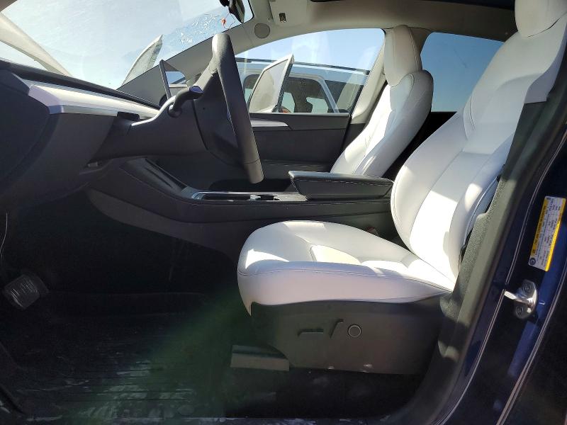 2023 Tesla Model y VIN 7SAYGDEE3PA095255 COPART salvage auction — FRONT END, Id - Salvage Certificate Of Title, sold $9,700 on 2026-07-09 (photo 7)