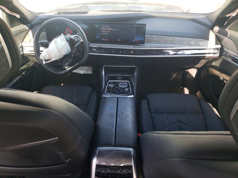 2025 BMW I7 VIN WBY43EJ02SCT41887 COPART salvage auction — Front End, CA - SALVAGE CERTIFICATE, sold $24,600 on 2026-04-27 (photo 8)
