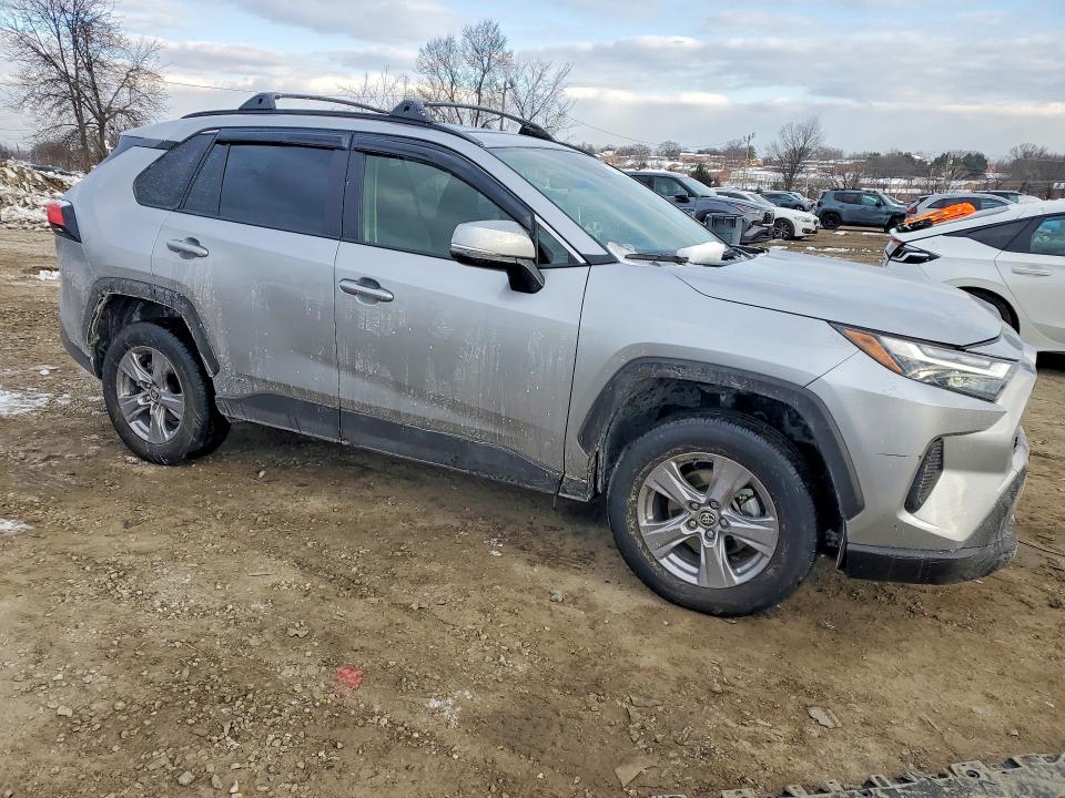 2025 Toyota Rav4 VIN JTMRWRFV1SJ079074 COPART salvage auction — FRONT END, Md - Cert Of Salvage > 75% Damage, sold $5,200 on 2026-07-28 (photo 4)