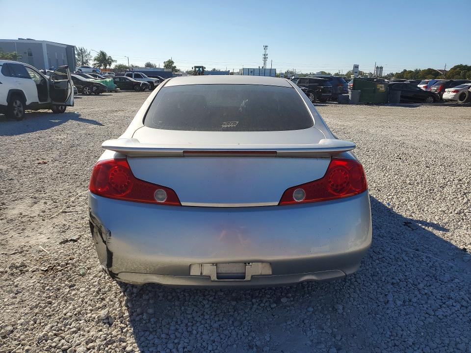 2004 Infiniti G VIN JNKCV54E84M802651 COPART salvage auction — FRONT END, Fl - Cert Of Title Slvg Rebuildable, sold $400 on 2026-07-07 (photo 6)
