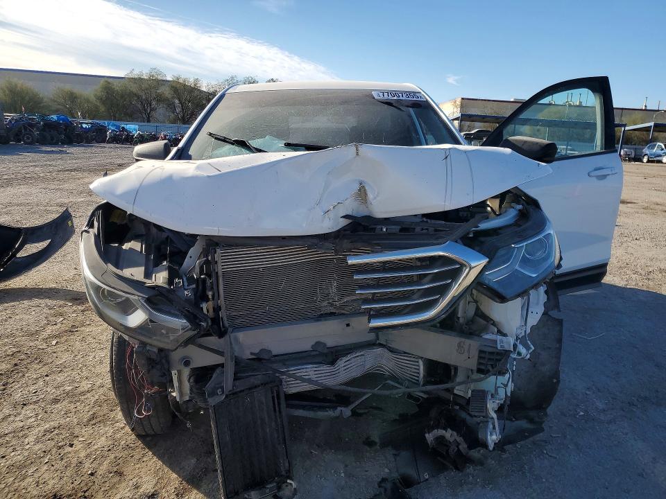 2019 Chevrolet Equinox VIN 2GNAXSEV0K6155052 COPART salvage auction — FRONT END, Nv - Salvage Title, sold $525 on 2026-07-21 (photo 5)
