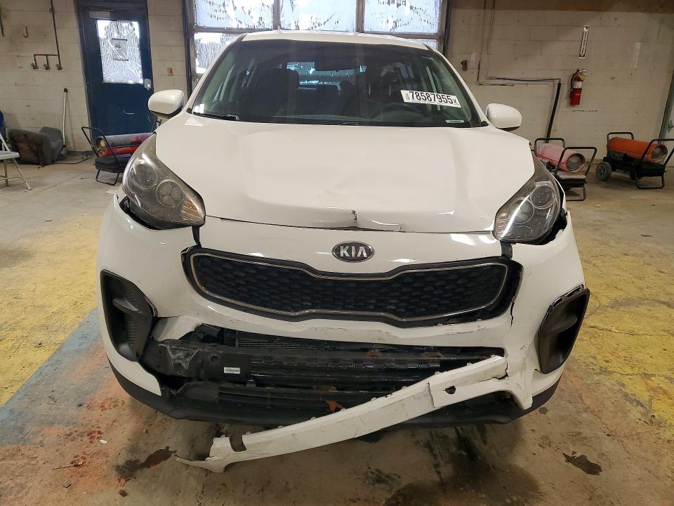 2019 Kia Sportage VIN KNDPM3AC5K7548194 COPART salvage auction — FRONT END, IN - BILL OF SALE - PARTS ONLY, sold $2,600 on 2026-07-24 (photo 5)